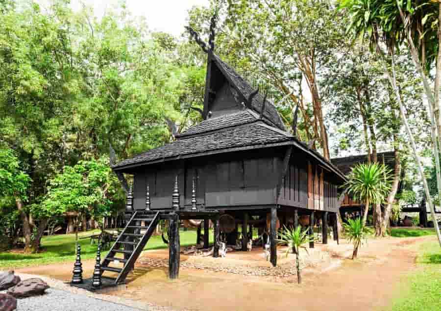 House in Black temple Black House Chiang Rai