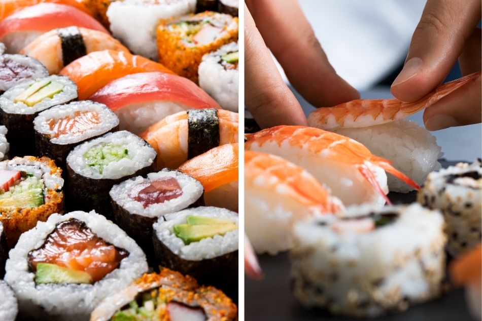 Maki-and-rolls-hands-preparing-japanese-food