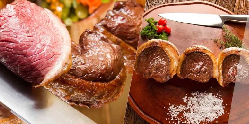 picanha-on-skewer-juicy-meat-medium-rare-salt-wooden-board-knife